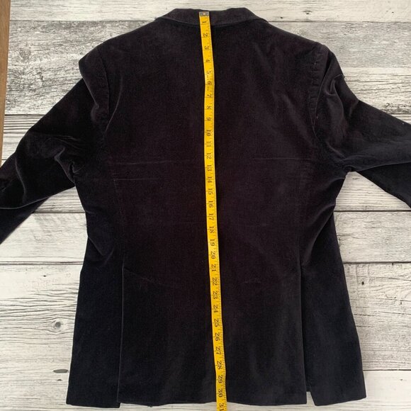 Balmain Paris Two Button Velvet Sport Coat Blazer - Picture 14 of 16